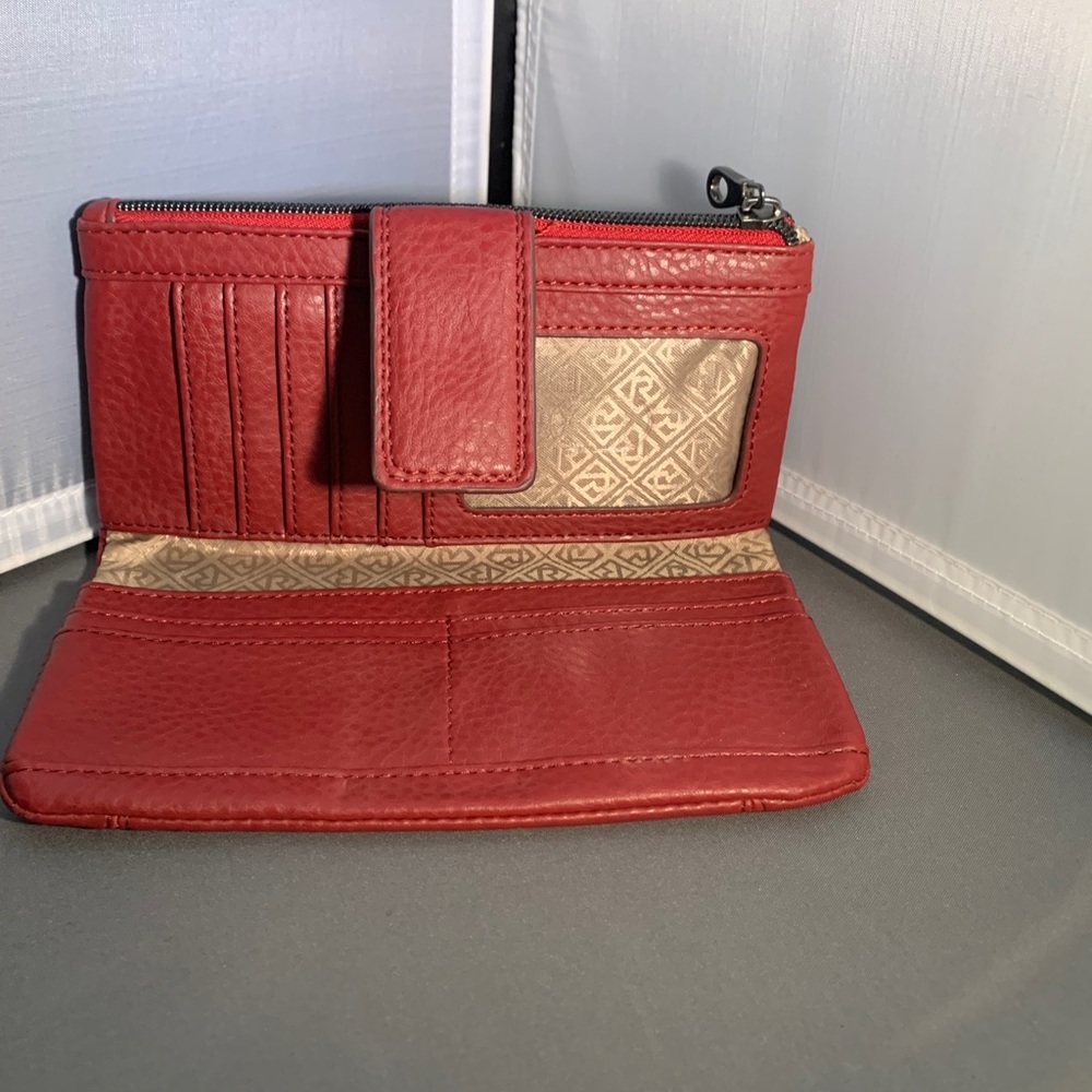 Red Relic Contential Wallet - Picture 3 of 5